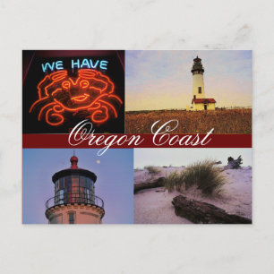 Oregon Coast Postcard Postkarte