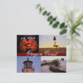 Oregon Coast Postcard Postkarte (Stehend Vorderseite)