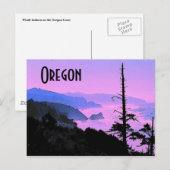 Oregon Coast Postcard Postkarte (Vorne/Hinten)