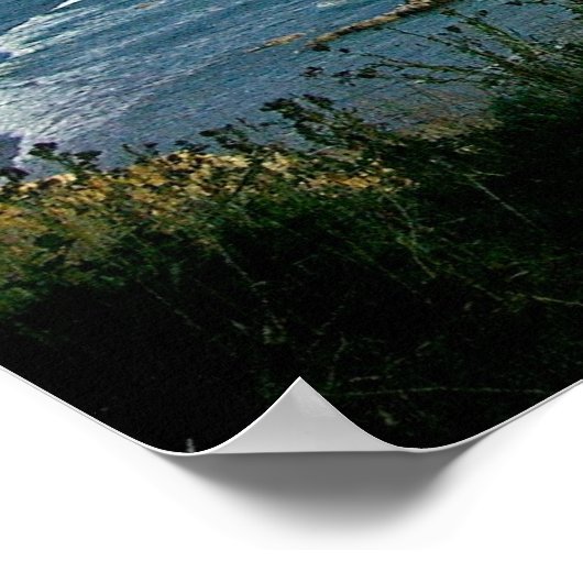 Oregon Coast Poster (Ecke)