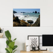 Oregon Coast Poster (Heimbüro)