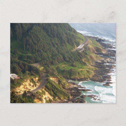 Oregon Coast Postkarte (Vorderseite)