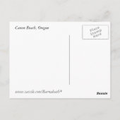 Oregon Coast Postkarte (Rückseite)