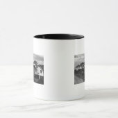 Oregon Coast Schellenbergers Ocean View Hütten Tasse (Zentrum)