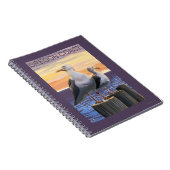 Oregon Coast Sea Gulls Notizblock (Rechte Seite)