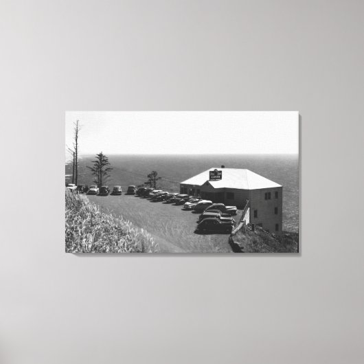 Oregon Coast Sea Lion Caves Hauptbüro Leinwanddruck (Vorderseite)