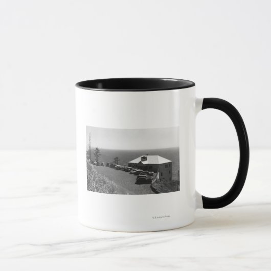 Oregon Coast Sea Lion Caves Hauptbüro Tasse (Rechts)