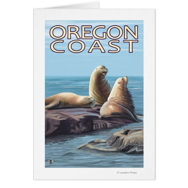 Oregon Coast Sea Lions (Vorne)