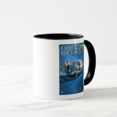 Oregon Coast Sea Otter Tasse (VorderseiteRechts)
