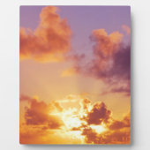 Oregon Coast Sunset am Strand Fotoplatte (Vorderseite)