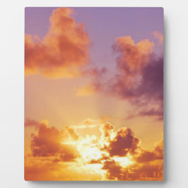 Oregon Coast Sunset am Strand Fotoplatte