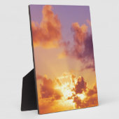 Oregon Coast Sunset am Strand Fotoplatte (Seite)