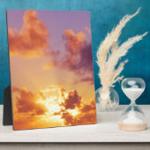 Oregon Coast Sunset am Strand Fotoplatte (Seite)