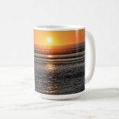 Oregon Coast Sunset Foto Kaffee Tasse (VorderseiteRechts)