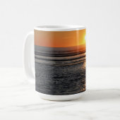 Oregon Coast Sunset Foto Kaffee Tasse (Vorderseite Links)