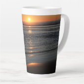 Oregon Coast Sunset Foto Latte Tasse (Rechte Ecke)