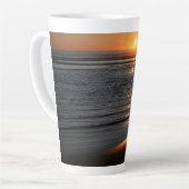 Oregon Coast Sunset Foto Latte Tasse (Linke Ecke)