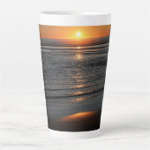 Oregon Coast Sunset Foto Latte Tasse (Vorderseite)