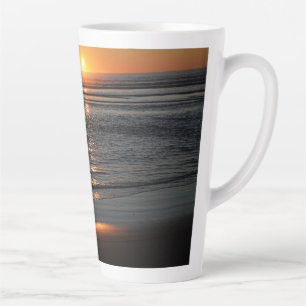 Oregon Coast Sunset Photo Latte Mug Milchtasse