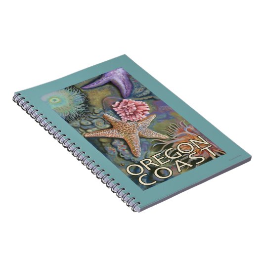 Oregon Coast Tidepool Notizblock (Rechte Seite)