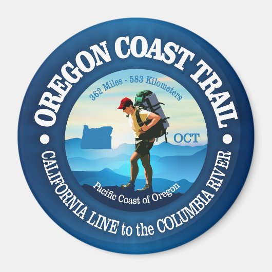 Oregon Coast Trail (C) Magnet (Vorne)