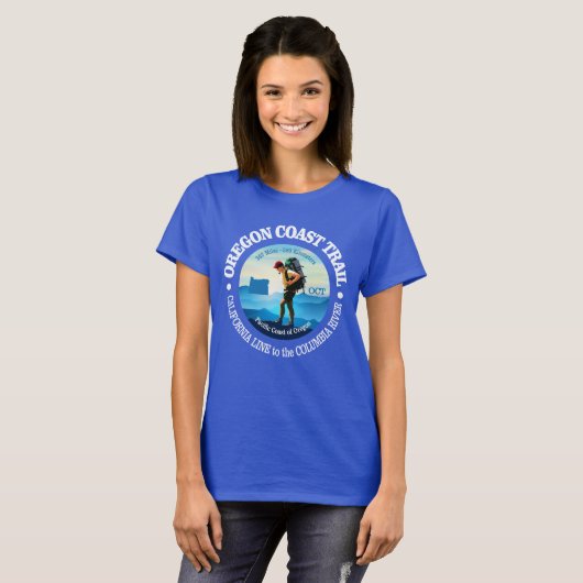 Oregon Coast Trail (C) T-Shirt (Vorne ganz)