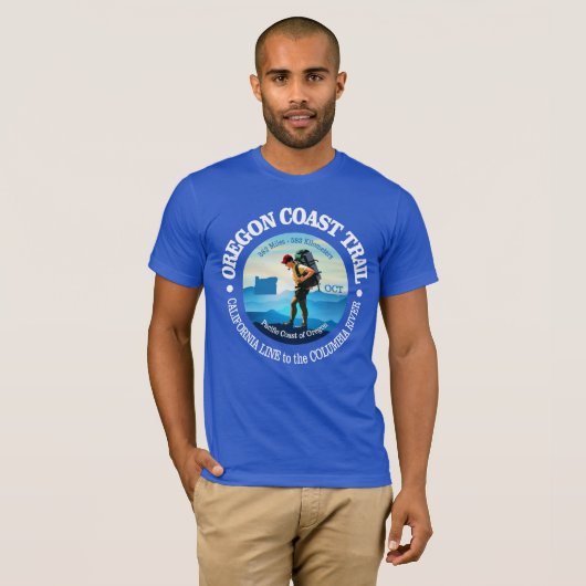 Oregon Coast Trail (C) T-Shirt (Vorne ganz)