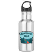 Oregon Coast Trail Edelstahlflasche (Vorderseite)