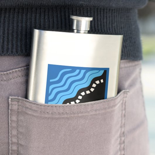 Oregon Coast Trail Flachmann (Beispiel)