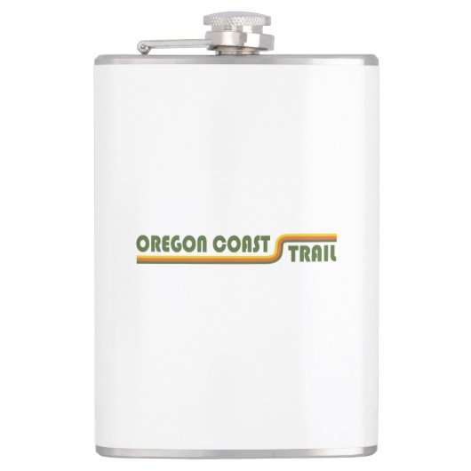 Oregon Coast Trail Flachmann (Vorderseite)