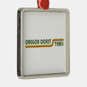 Oregon Coast Trail Ornament Aus Metall (Rechts)