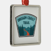 Oregon Coast Trail Ornament Aus Metall (Rechts)