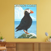 Oregon Coast Tufin Puffin Leinwanddruck (Insitu (Wohnzimmer))