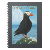 Oregon Coast Tufin Puffin Notizblock (Vorderseite)