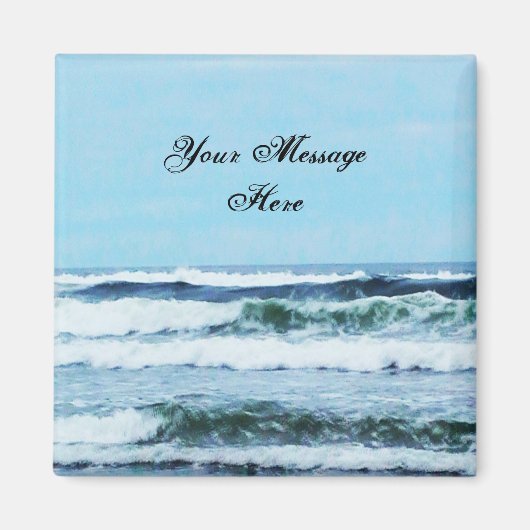Oregon Coast Waves Magnet (Vorne)