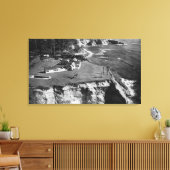 Oregon Coast West Shore Manor Otter Rock Leinwanddruck (Insitu (Wohnzimmer))