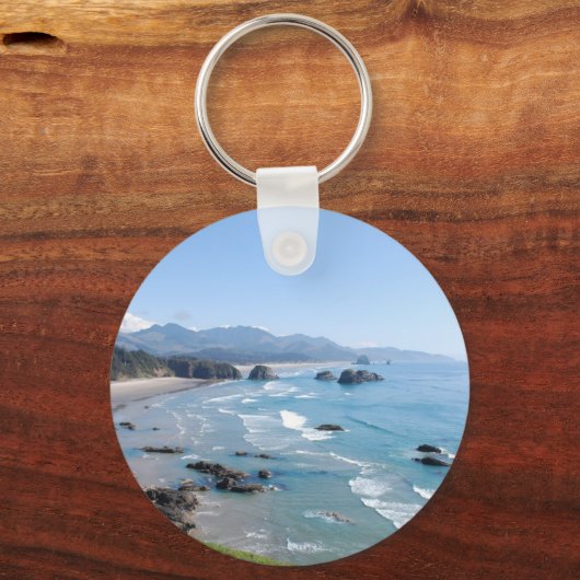 Oregon Coastal Standpunkt Schlüsselanhänger (Vorderseite)