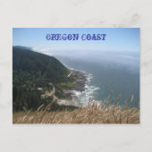 Oregon Coastline Postkarte (Vorderseite)