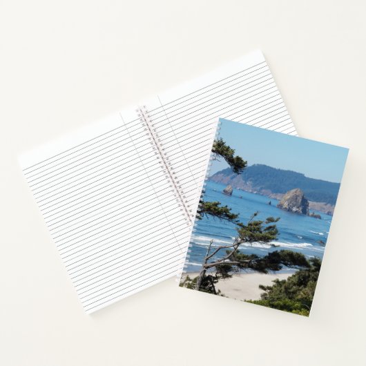 Oregon Coastline Sea Stack Seascape Notizblock (Innenseite)