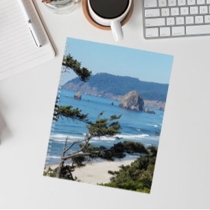 Oregon Coastline Sea Stack Seascape Notizblock