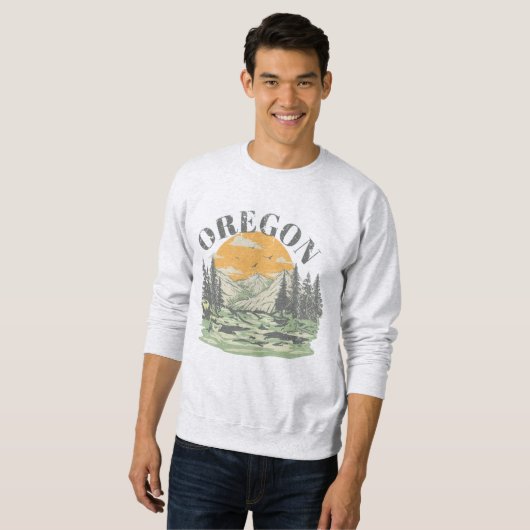 Oregon Crewneck Sweatshirt (Vorne ganz)