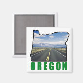 Oregon Desert Magnet (Vorderseite/Rückseite)