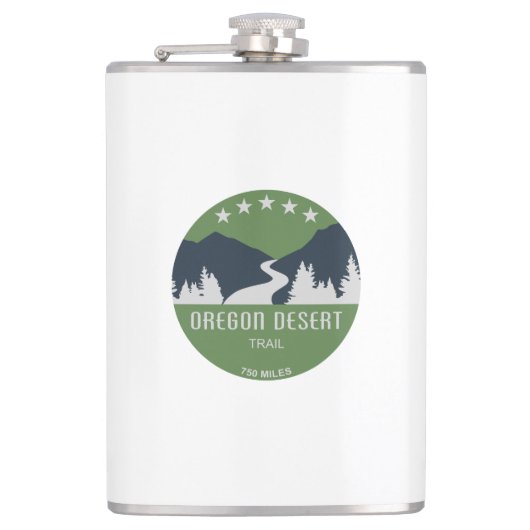 Oregon Desert Trail Flachmann (Vorderseite)