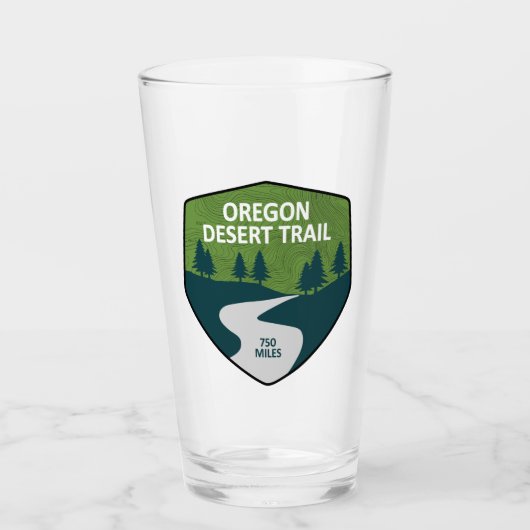 Oregon Desert Trail Glas (Vorderseite)