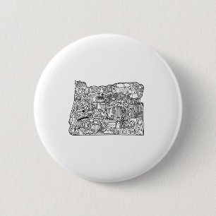 Oregon Doodle Button