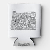 Oregon Doodle Dosenkühler (Vorderseite)