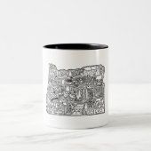 Oregon Doodle Tasse (Mittel)