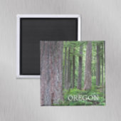 Oregon Evergreen Forest Magnet
