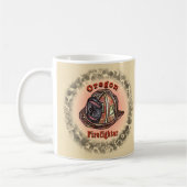 Oregon Firefighter-Tasse Kaffeetasse (Links)