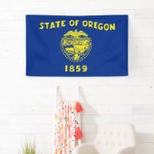 Oregon Flag Banner (Insitu)
